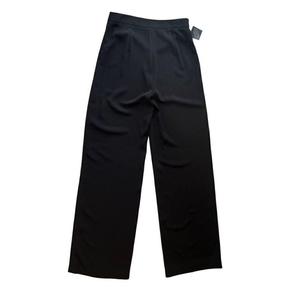 Nasty Gal Black Wide Leg High Waist Palazzo Pants Size S - Picture 5 of 14